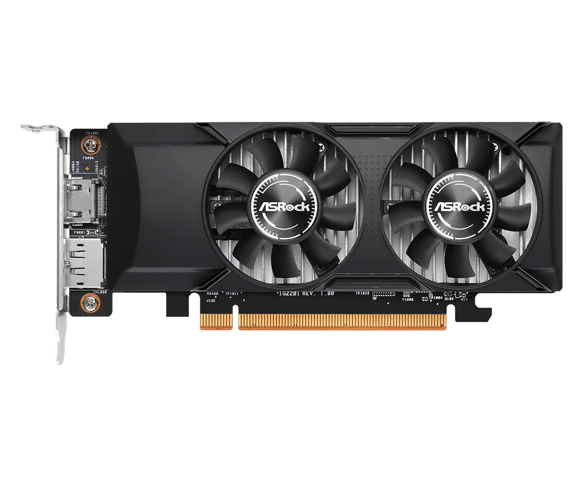 Asrock Low Profile - Intel 4GB GDDR6 Arc A310 graphics card