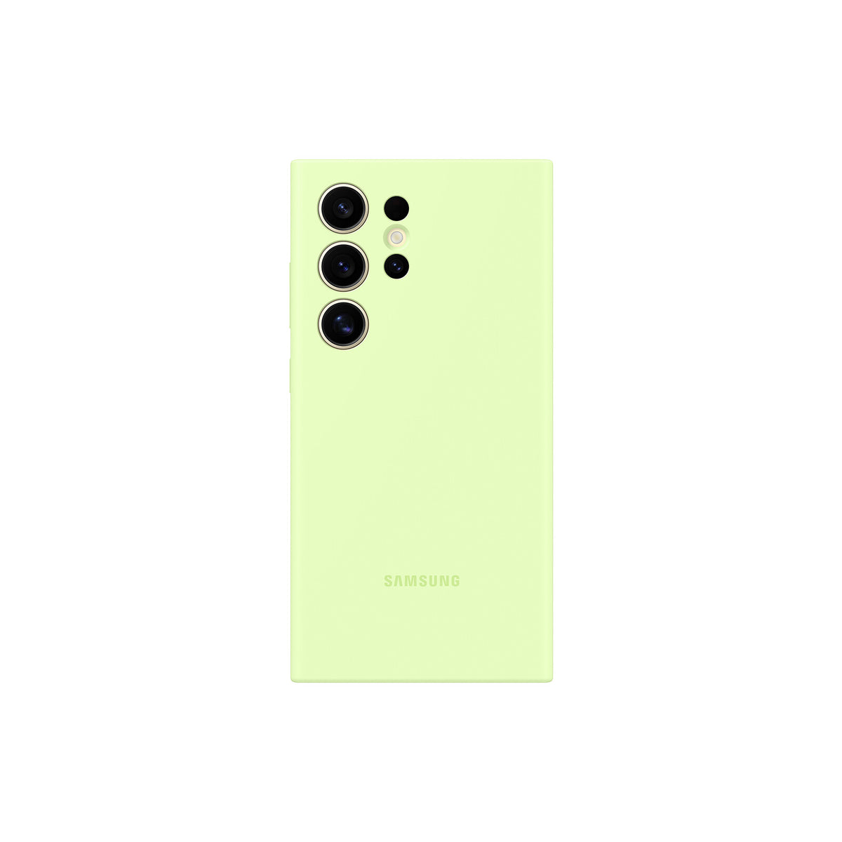 Samsung Silicone Case for Galaxy S24 Ultra in Green