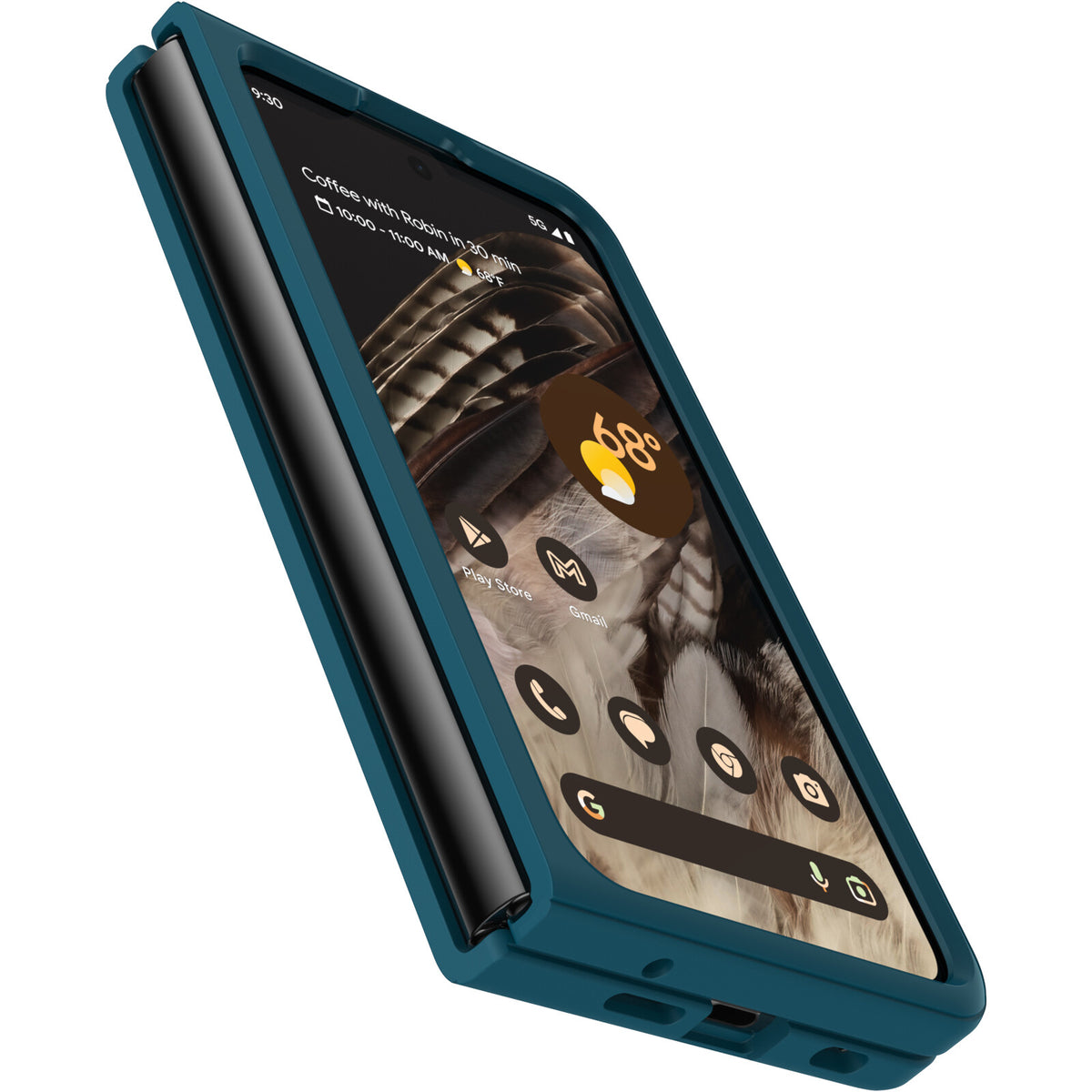 OtterBox Thin Flex Case for Google Pixel Fold in Pacific Reef