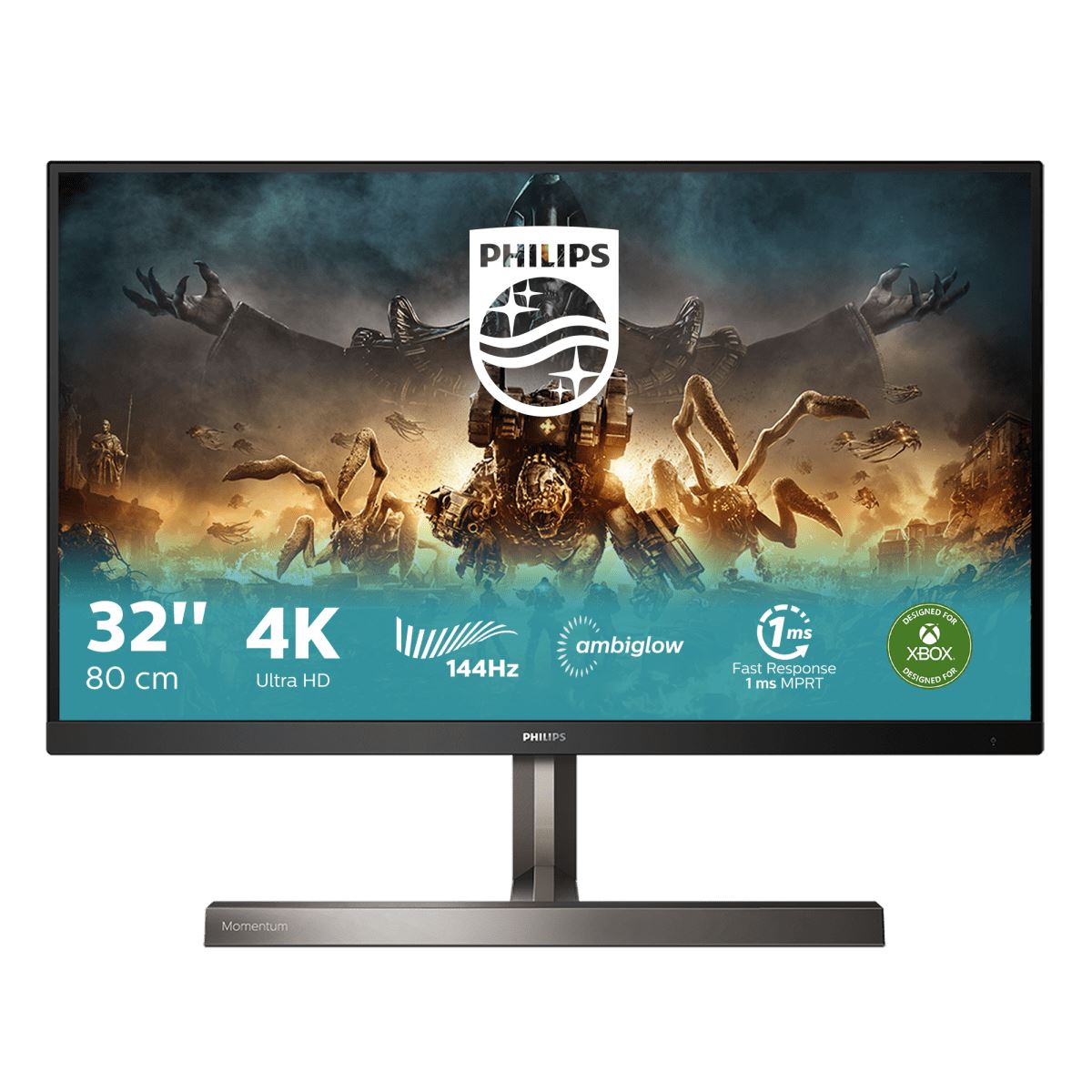 Philips 329M1RV/00 LED display 80 cm (31.5") 3840 x 2160 pixels 4K Ultra HD Black Monitor