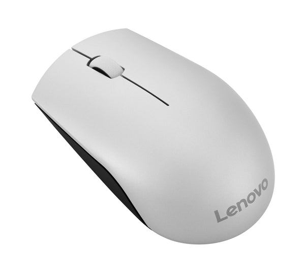 Lenovo 520 - RF Wireless Optical Mouse in Black / Platinum - 1,000 DPI ...