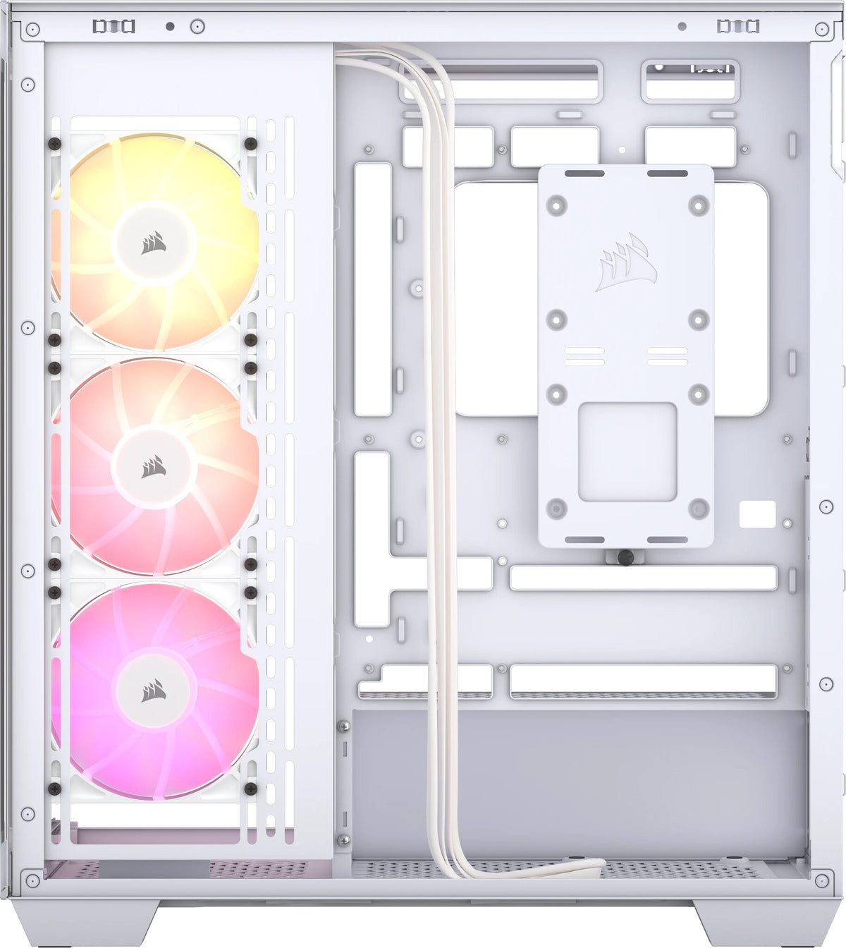 Corsair 3500X ARGB - EATX Mid Tower Case in White
