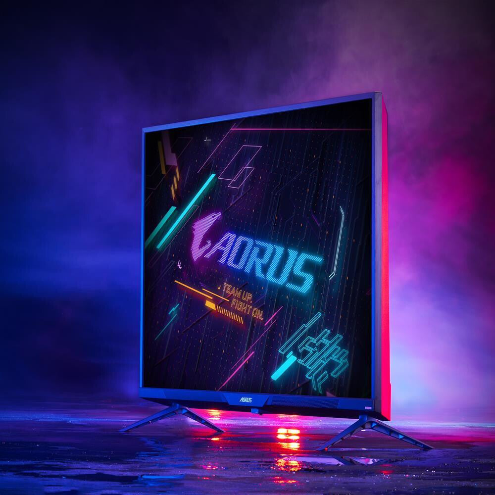 Gigabyte AORUS FO48U - 120.7 cm (47.5") - 3840 x 2160 pixels 4K Ultra HD OLED Monitor