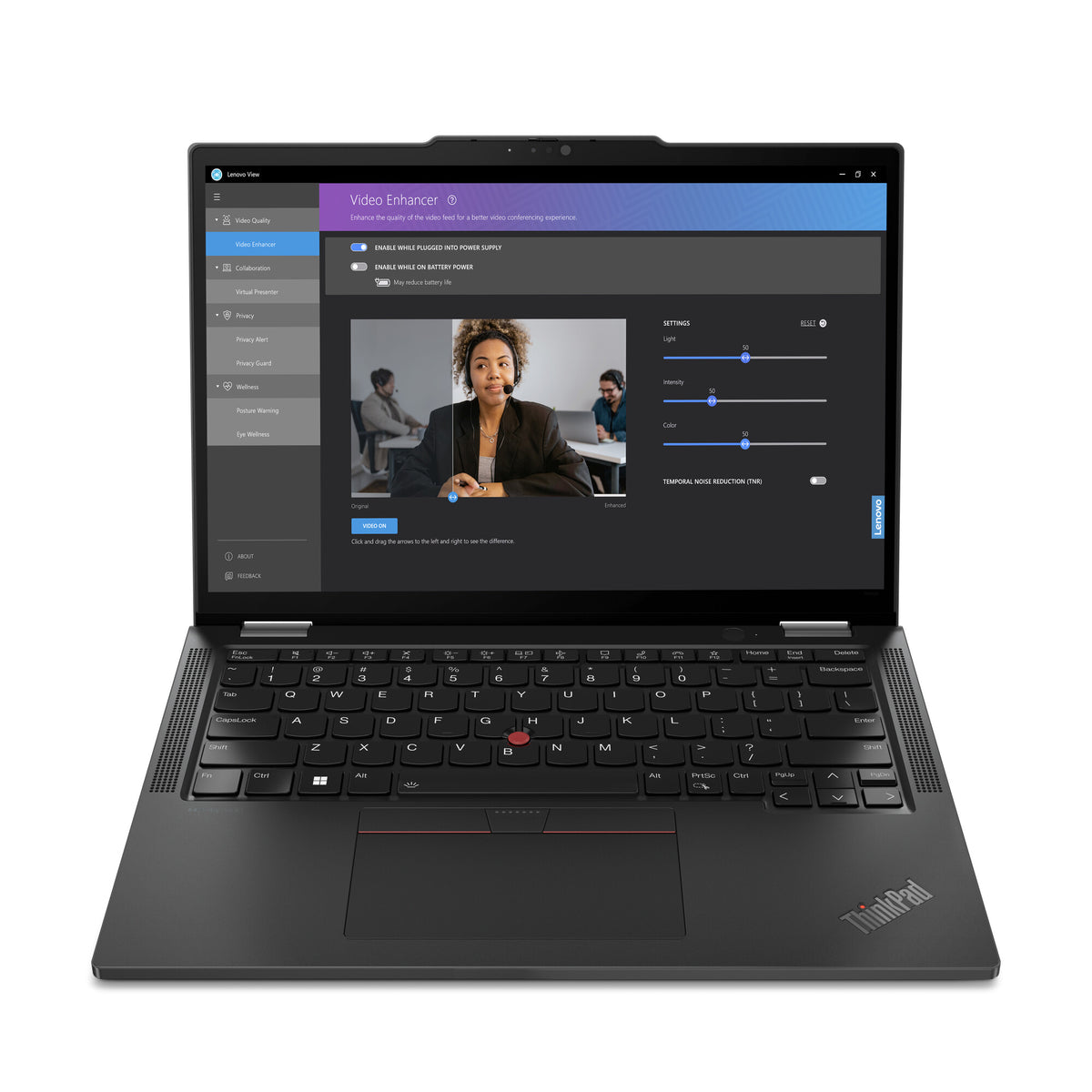 Lenovo ThinkPad X13 Hybrid (2-in-1) - 33.8 cm (13.3") - Touchscreen - Intel Core Ultra 7 155U - 16 GB LPDDR5x-SDRAM - 512 GB SSD - Wi-Fi 6E - Windows 11 Pro - Black
