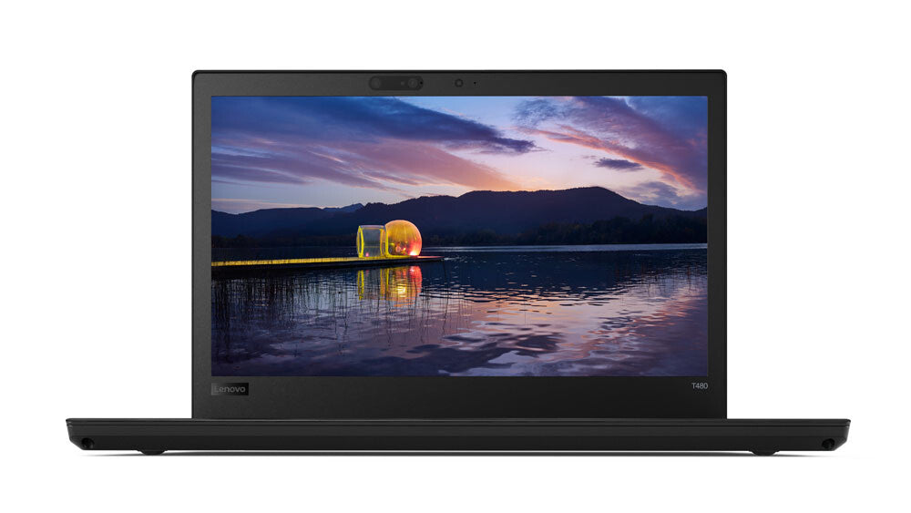 Lenovo ThinkPad T480 Laptop - 35.6 cm (14") - Intel® Core™ i5-8350U - 16 GB DDR4-SDRAM - 256 GB SSD - Wi-Fi 5 - Windows 10 Pro - Black - Refurbished