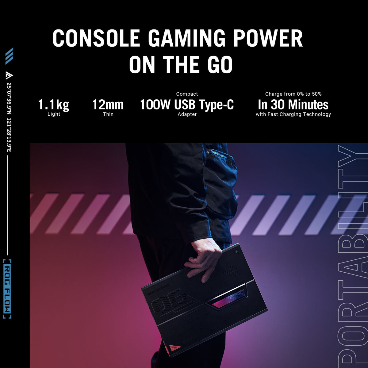 ASUS ROG Flow Z13 Hybrid (2-in-1) - 34 cm (13.4") - Touchscreen - Intel® Core™ i9-12900H - 16 GB LPDDR5-SDRAM - 1 TB SSD - NVIDIA GeForce RTX 3050 Ti - Wi-Fi 6E - Windows 11 Home - Black