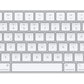 Apple Magic - USB Wired + Bluetooth Wireless Keyboard in Aluminium / White (QWERTY Italian)
