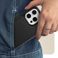 OtterBox Strada Series Folio with MagSafe for iPhone 15 Pro in Shadow (Black)