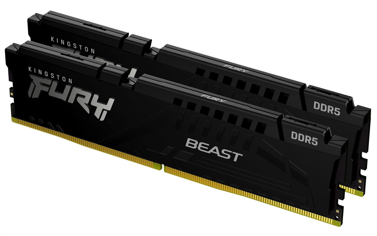 Kingston Technology FURY 64GB 6000MT/s DDR5 CL40 DIMM (Kit of 2) Beast Black XMP