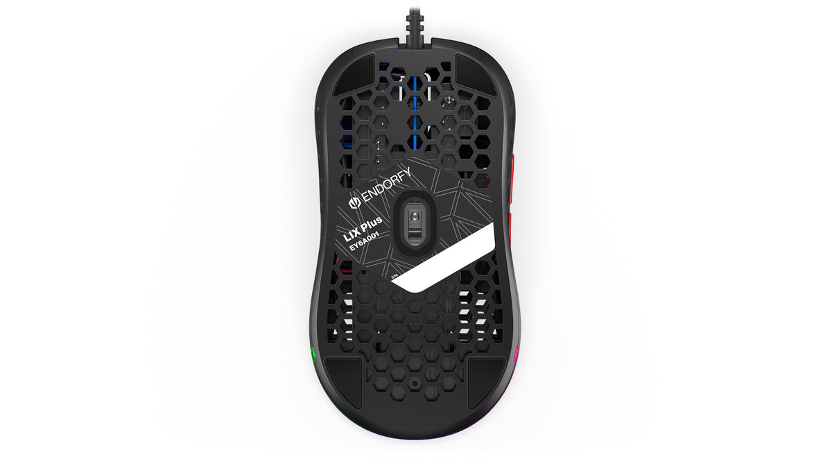 ENDORFY LIX Plus - USB Type-C Wired Optical Mouse in Black - 19,000 DPI