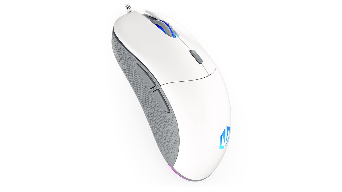 ENDORFY GEM Plus - USB Type-C Wired Optical Mouse in White - 19,000 DPI