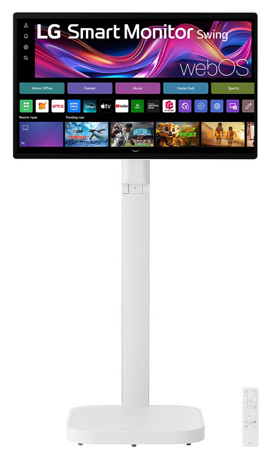LG 32U889SA-W computer monitor 80 cm (31.5") 3840 x 2160 pixels 4K Ultra HD LCD Touchscreen White