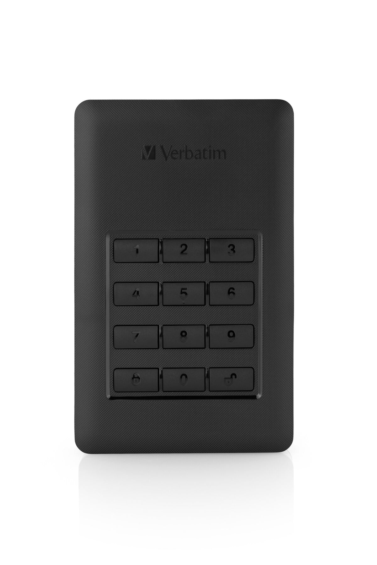Verbatim Store 'n' Go Secure Portable HDD with Keypad Access in Black / Silver - 2 TB