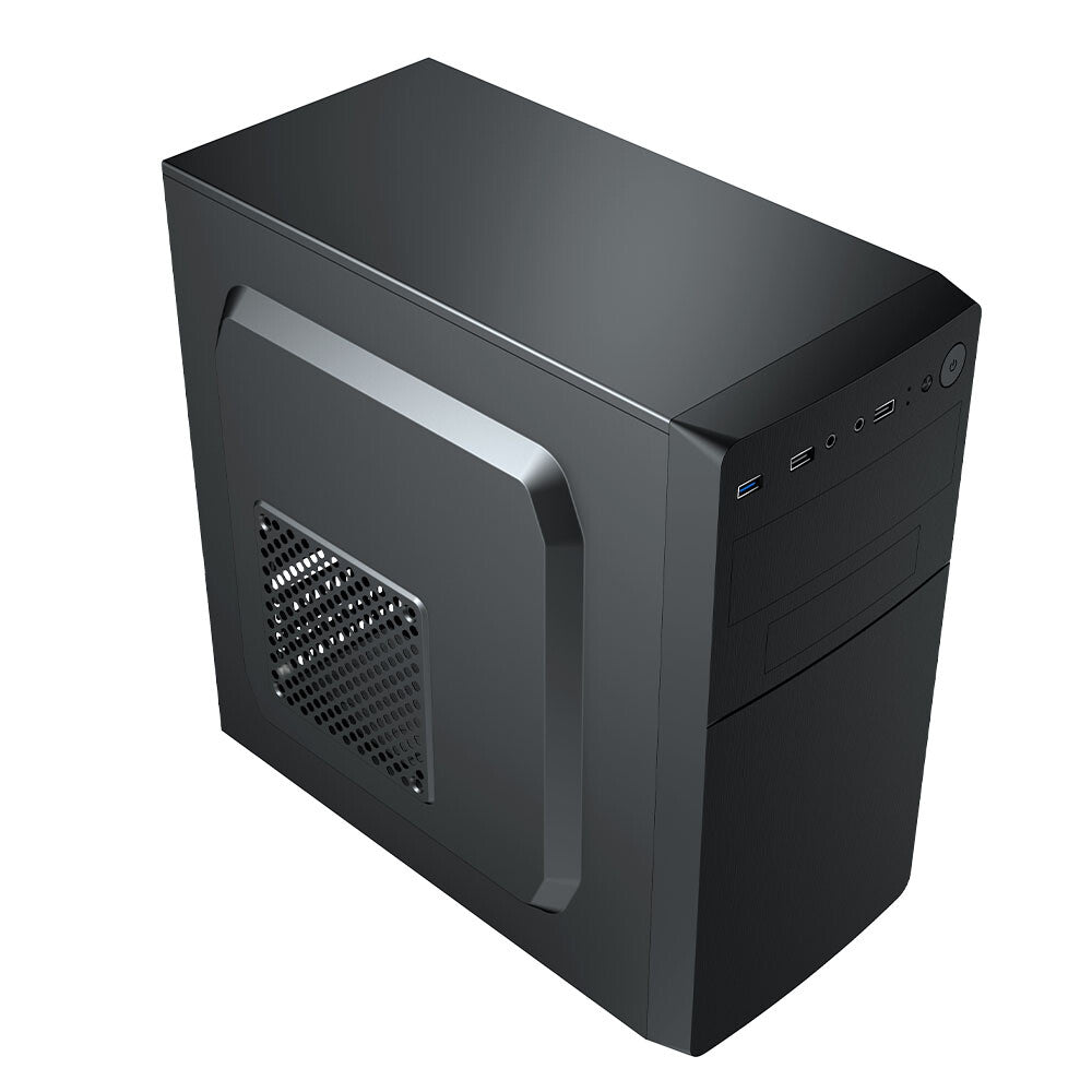 VIDA Business - MicroATX Mid Tower Case in Black