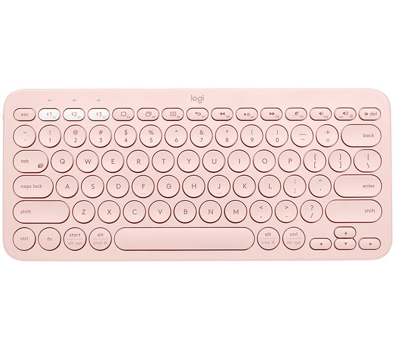 Logitech K380 - Multi-Device Wireless Bluetooth Keyboard in Pink