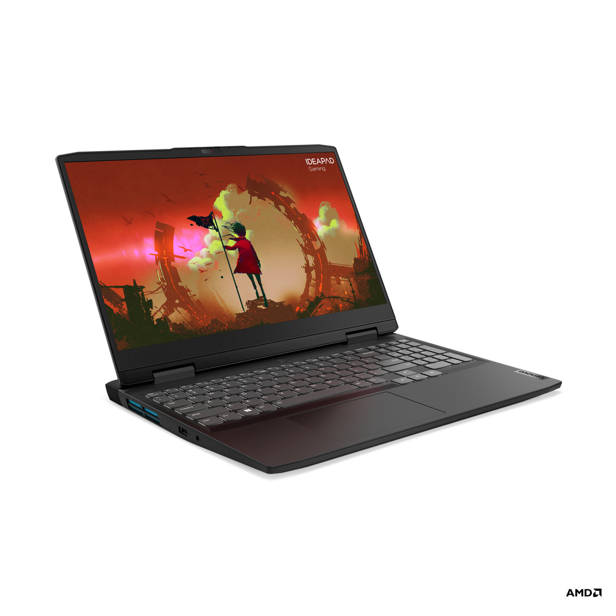 Lenovo IdeaPad Gaming 3 15ARH7 Laptop - 39.6 cm (15.6") - AMD Ryzen™ 5 6600H - 8 GB DDR5-SDRAM - 512 GB SSD - NVIDIA GeForce RTX 3050 Ti - Wi-Fi 6 - Windows 11 Home - Grey