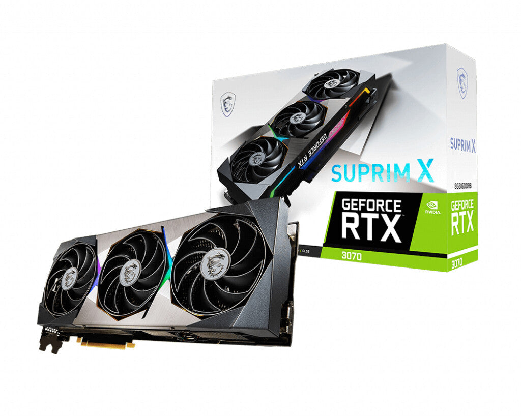MSI SUPRIM X LHR - NVIDIA 8 GB GDDR6 GeForce RTX 3070 graphics card