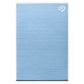 Seagate One Touch - External Hard Drive in Light Blue - 5 TB