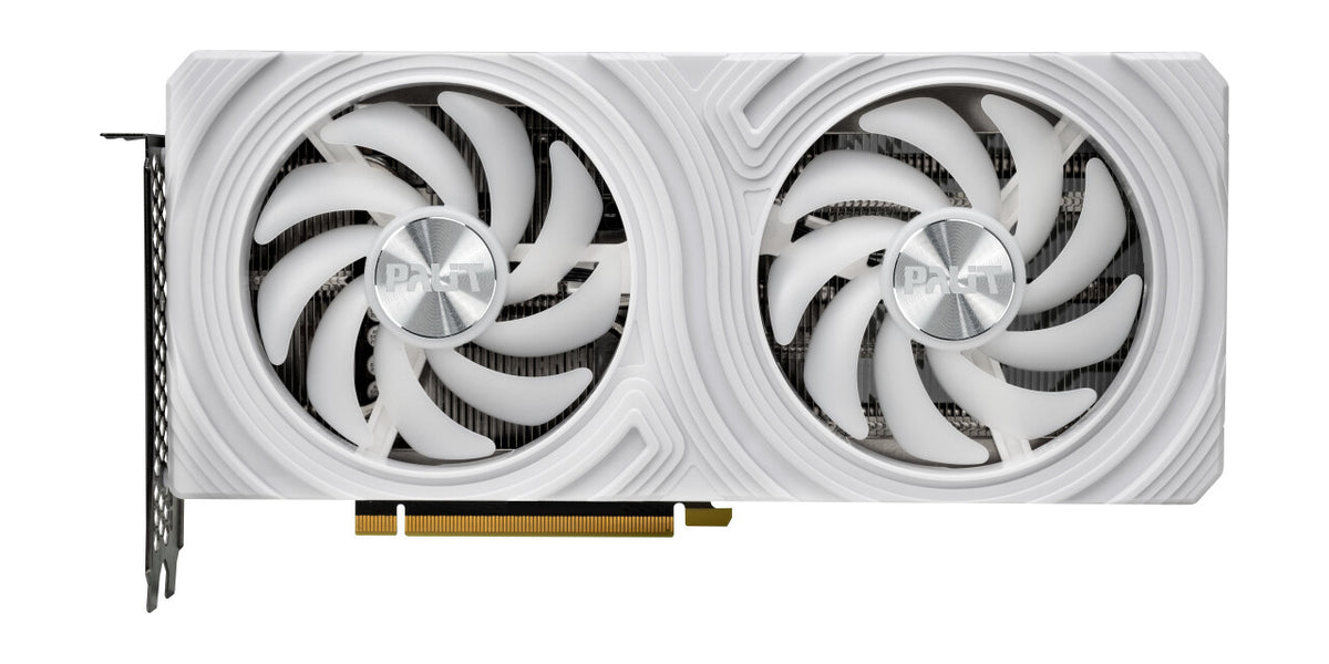 Palit WHITE - NVIDIA 8 GB GDDR6 GeForce RTX 4060 Ti graphics card