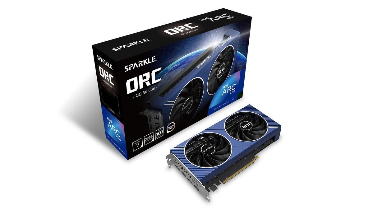 Sparkle ORC OC Edition - Intel 8 GB GDDR6 Arc A750 graphics card
