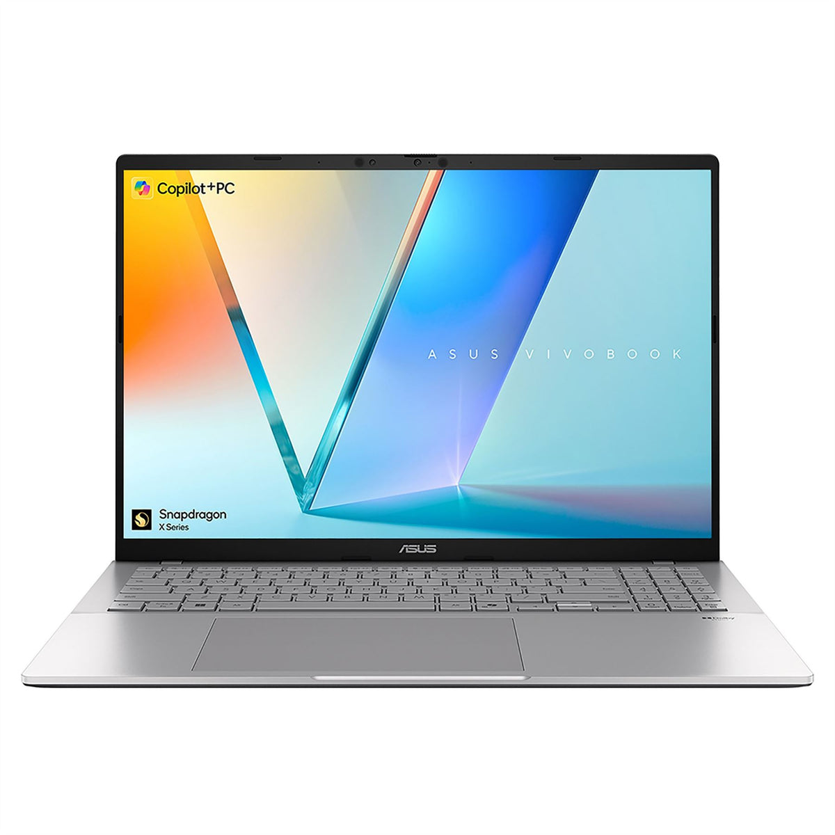 ASUS Vivobook S3607QA-PL004W Qualcomm Snapdragon X1-26-100 Laptop 40.6 cm (16&quot;) WUXGA 16 GB LPDDR5x-SDRAM 512 GB SSD Wi-Fi 6E (802.11ax) Windows 11 Home Silver