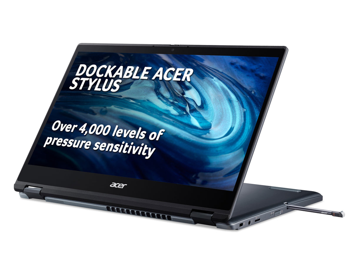 Acer TravelMate TMP414RN-51 Hybrid (2-in-1) - 35.6 cm (14&quot;) - Touchscreen - Intel® Core™ i5-1135G7 - 8 GB DDR4-SDRAM - 256 GB SSD - Wi-Fi 6 - Windows 10 Pro - Blue