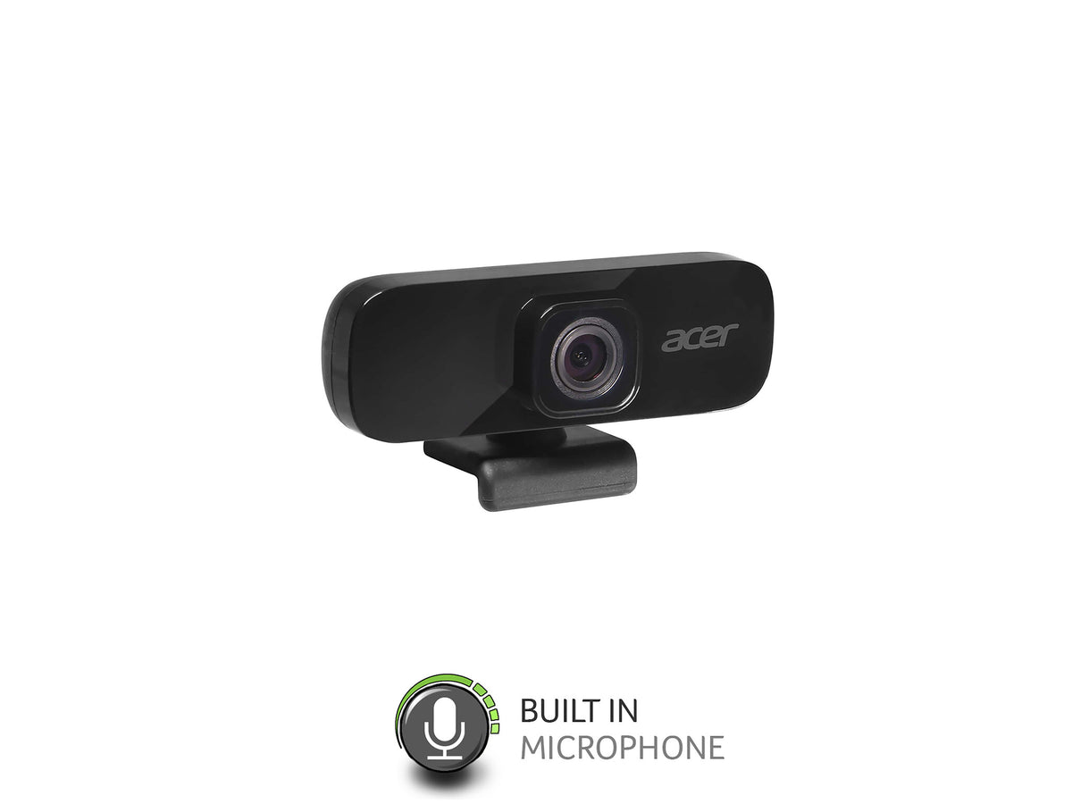 Acer ACR010 QHD (2560 × 1440) Conference Webcam, Multi-directional mic