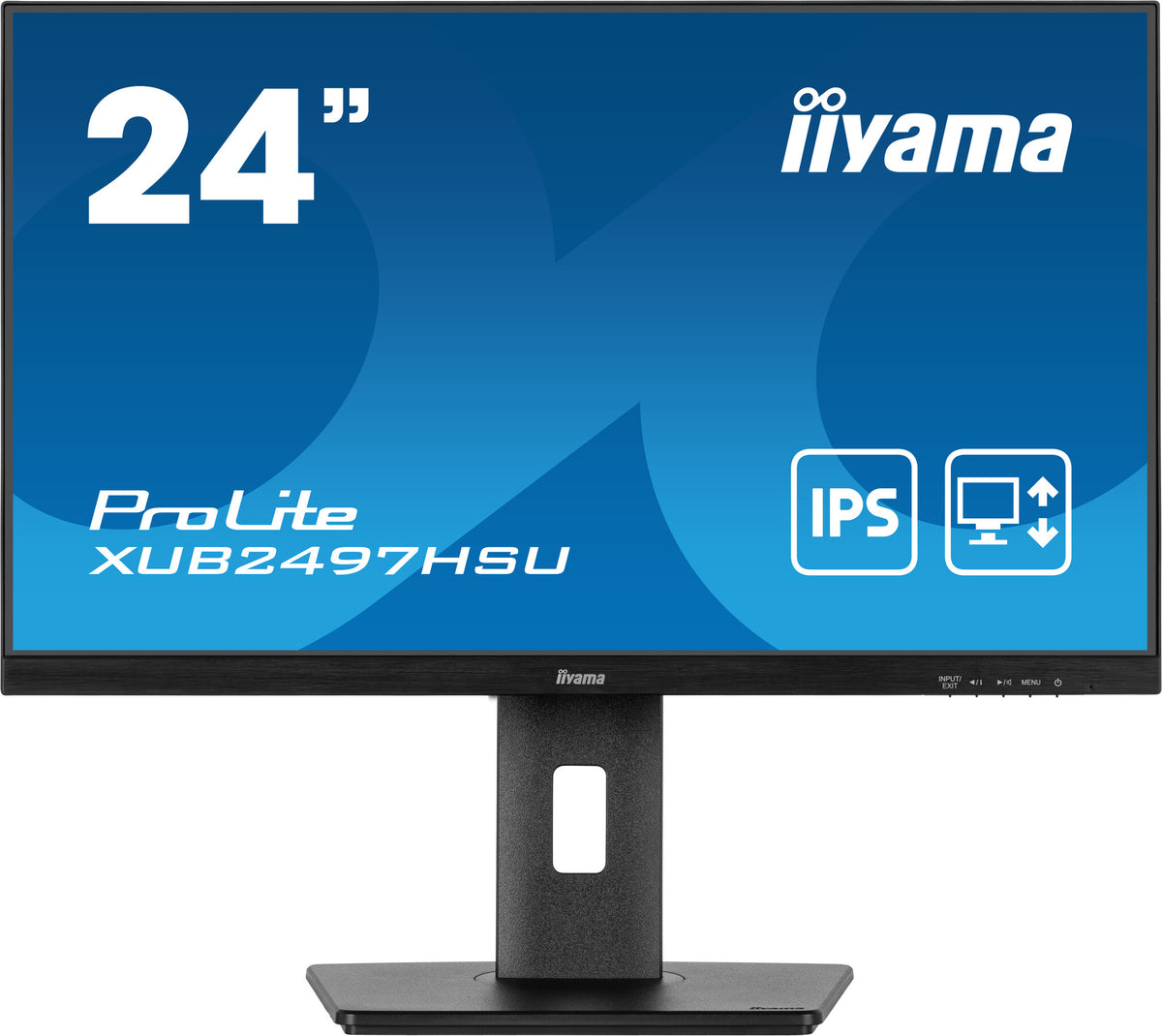 iiyama ProLite XUB2497HSU-B1 - 61 cm (24") - 1920 x 1080 pixels Full HD LED Monitor