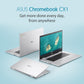 ASUS Chromebook CB1500CKA-NJ0407 - 39.6 cm (15.6") - Intel® Celeron® N N4500 - 4 GB LPDDR4x-SDRAM - 64 GB eMMC - Wi-Fi 6 - ChromeOS - Silver