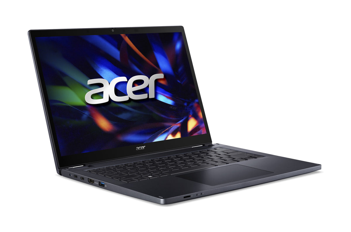 Acer TravelMate P4 Spin - 35.6 cm (14&quot;) - Touchscreen - Intel® Core™ i7-1355U - 16 GB DDR4-SDRAM - 512 GB SSB -  Wi-Fi 6E -  Windows 11 Pro - Blue