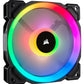 Corsair LL120 RGB - Computer Case Fan in Black / White - 120mm