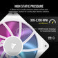 Corsair iCUE LINK RX120 RGB - Computer Case Fan in White - 120mm