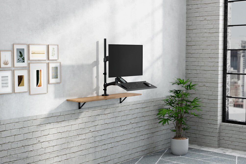 Neomounts FPMA-D500KEYB - Desk monitor / keyboard mount for 25.4 cm (10") to 68.6 cm (27")