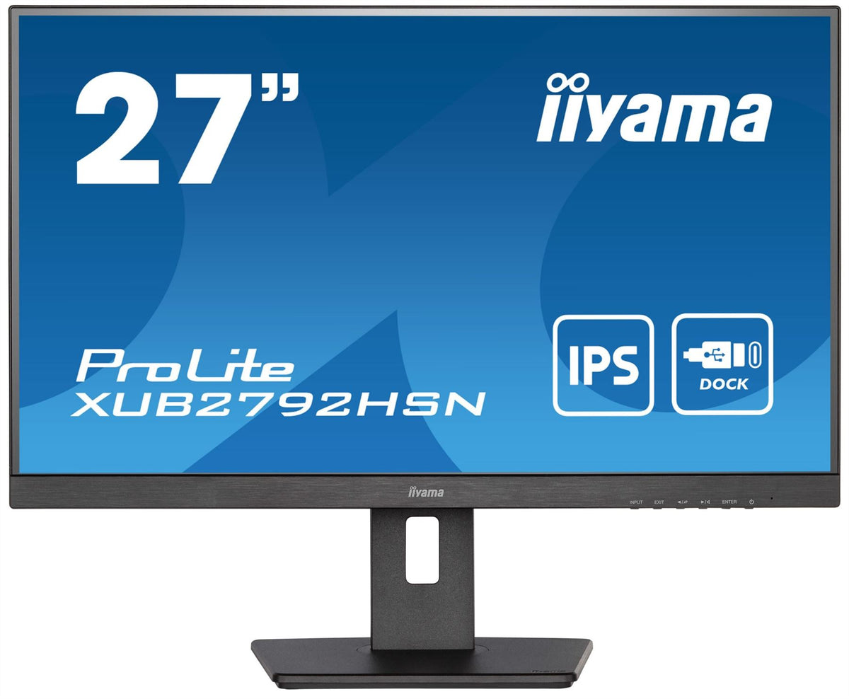 iiyama ProLite 68.6 cm (27") 1920 x 1080 pixels Full HD LED Black Monitor
