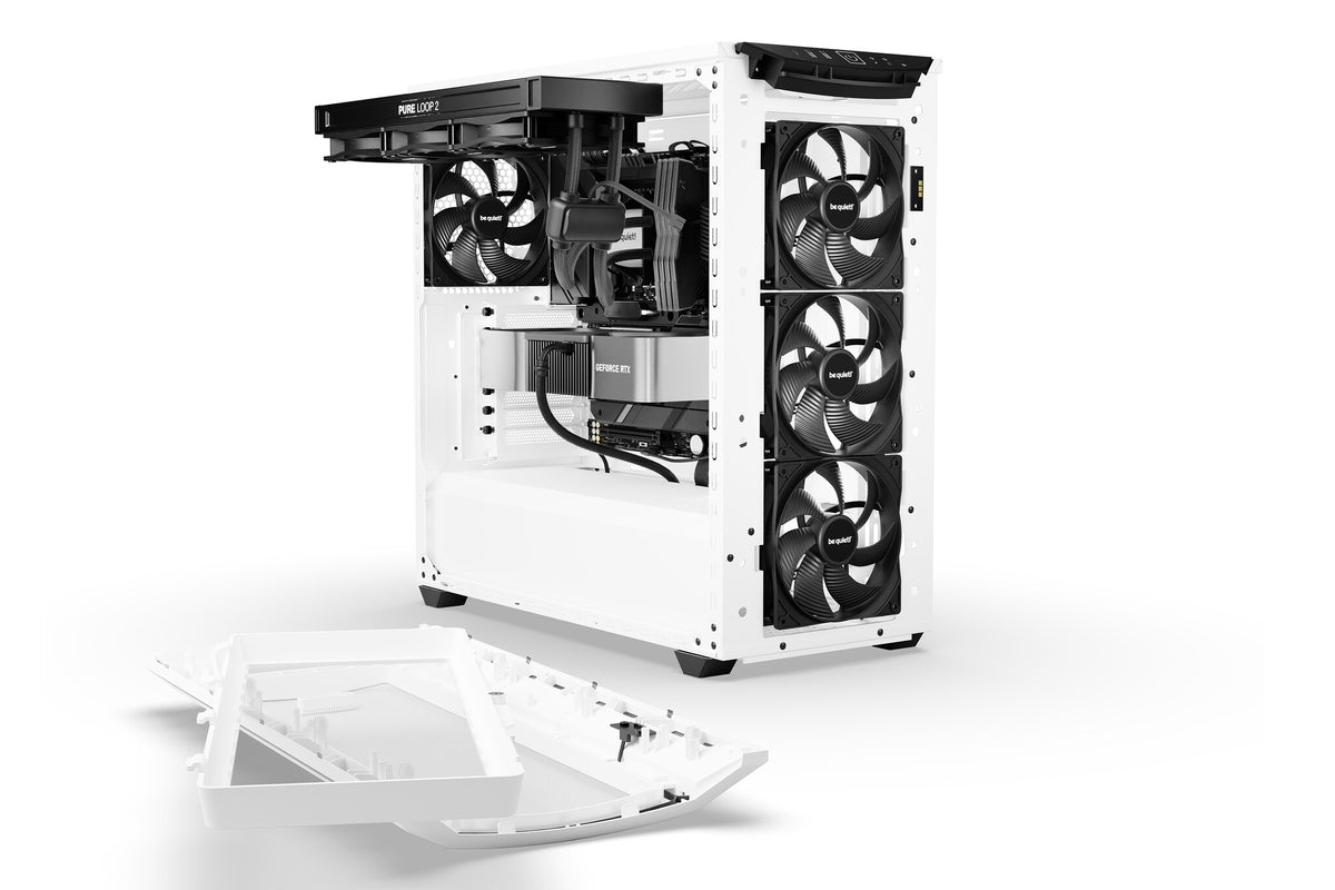 be quiet! Shadow Base 800 DX - ATX Mid Tower Case in White