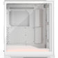 Fractal Design Meshify 3 Ambience Pro RGB - ATX Mid Tower Case in White + Clear Tint