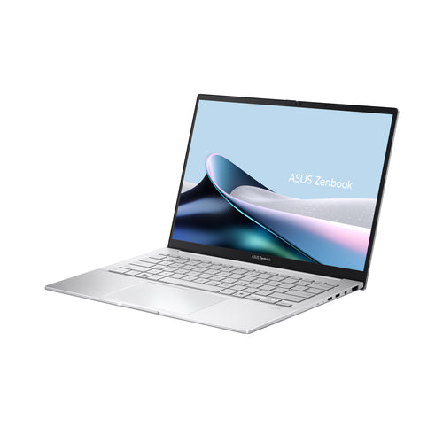 ASUS Zenbook 14 OLED Laptop - 35.6 cm (14&quot;) - Intel Core Ultra 9 185H - 32 GB LPDDR5x-SDRAM - 1 TB SSD - Wi-Fi 6E - Windows 11 Home - Silver