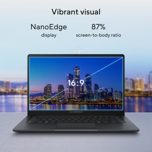 ASUS ExpertBook B1 Laptop - 35.6 cm (14&quot;) - Intel® Core™ i7-13620H - 16 GB DDR5-SDRAM - 512 GB SSD - Wi-Fi 6E - Windows 11 Pro - Grey