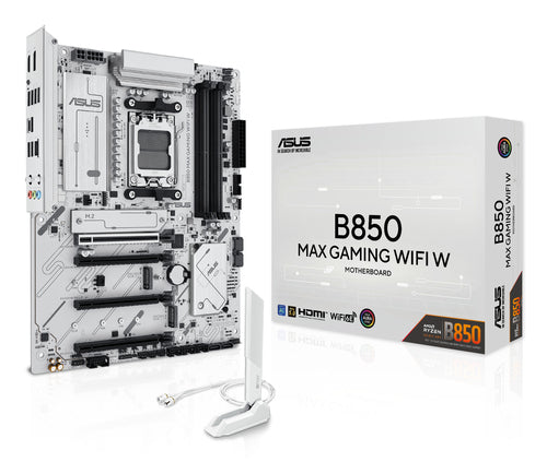 ASUS B850 MAX GAMING WIFI W ATX motherboard - AMD B850 Socket AM5