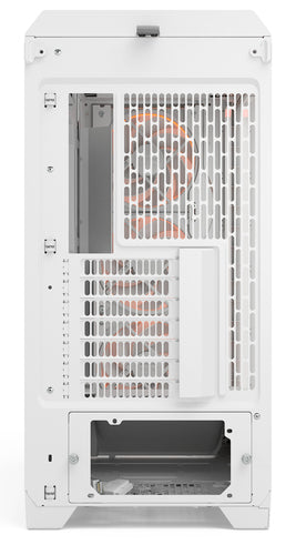 Fractal Design Meshify 3 XL Ambience Pro RGB - ATX Full Tower Case in White + Clear Tint
