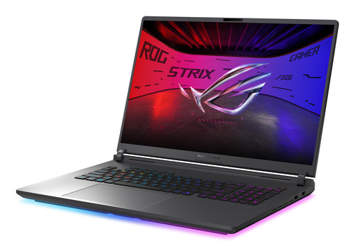 ASUS ROG Strix G16 Laptop - 40.6 cm (16&quot;) - AMD Ryzen 9 8940HX - 32 GB DDR5-SDRAM - 1 TB SSD - NVIDIA GeForce RTX 5070 - Wi-Fi 6E - Windows 11 Home - Black / Grey