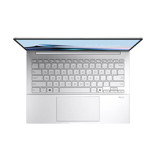 ASUS Zenbook 14 OLED Laptop - 35.6 cm (14&quot;) - Intel Core Ultra 9 185H - 32 GB LPDDR5x-SDRAM - 1 TB SSD - Wi-Fi 6E - Windows 11 Home - Silver