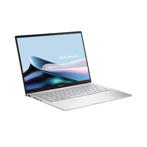 ASUS Zenbook 14 OLED Laptop - 35.6 cm (14&quot;) - Intel Core Ultra 9 185H - 32 GB LPDDR5x-SDRAM - 1 TB SSD - Wi-Fi 6E - Windows 11 Home - Silver