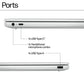 HP Chromebook A20J9EA - 35.6 cm (14") - Intel® Core i3-N305 - 8 GB LPDDR5-SDRAM - 256 GB eUFS - Wi-Fi 6E - ChromeOS - Silver