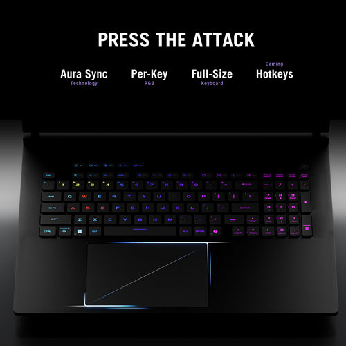 ASUS ROG Strix SCAR 18 Laptop - 45.7 cm (18&quot;) - Intel Core Ultra 9 275HX - 64 GB DDR5-SDRAM - 2 TB SSD - NVIDIA GeForce RTX 5090 - Wi-Fi 7 - Windows 11 Home - Black