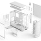 Fractal Design Meshify 3 XL Ambience Pro RGB - ATX Full Tower Case in White + Clear Tint