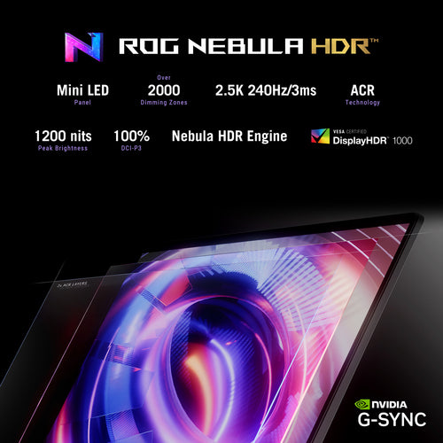 ASUS ROG Strix SCAR 18 Laptop - 45.7 cm (18&quot;) - Intel Core Ultra 9 275HX - 32 GB DDR5-SDRAM - 2 TB SSD - NVIDIA GeForce RTX 5080 - Wi-Fi 7 - Windows 11 Home - Black