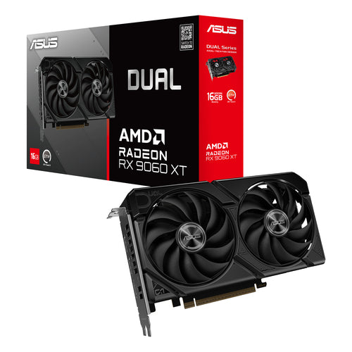 ASUS Dual - AMD 16 GB GDDR6 Radeon RX 9060 XT graphics card
