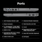 HP ZBook Power G11 A Laptop - 40.6 cm (16") - AMD Ryzen 7 8845HS - 32 GB DDR5-SDRAM - 512 GB SSD - NVIDIA RTX 2000 Ada - Wi-Fi 6E - Windows 11 Pro - Silver