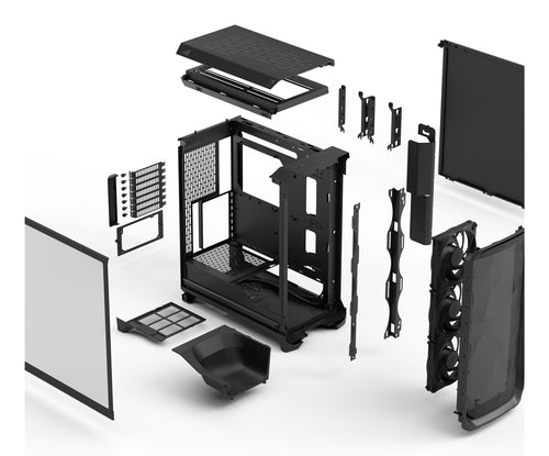 Fractal Design Meshify 3 - ATX Mid Tower Case in Black